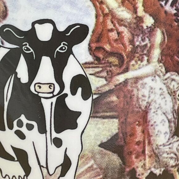 VTG 2002 Collectible Classical Cows Art Monet Quirky Humor Sherwood Brands - Picture 2 of 13